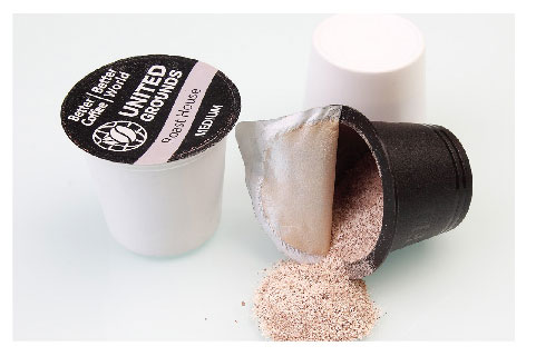 CCM80-01圓盤單頭咖啡膠囊灌裝機(jī)(高速款)樣品